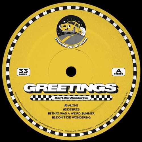 GREETINGS — Alone